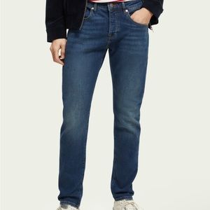 Scotch & Soda- Ralston regular slim fit organic cotton jeans